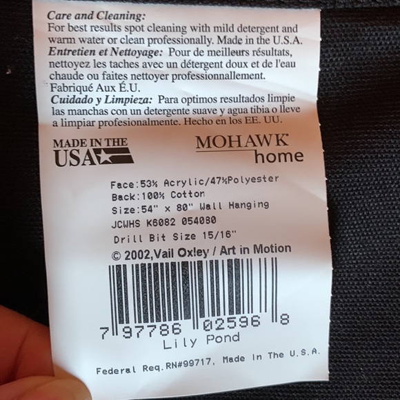 Scenic Tapestry Wall Hanging - Picture 4 of 5